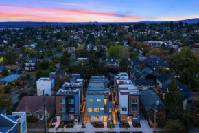 New modern Nordic style home, View, Rooftop deck